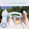 Bounceland Bouncy Castle Daydreamer Mist Bounce House, Pastel Bouncer with Slide, 12 ft L x 9 ft W x 7 ft H, UL Blower Included, Trendy Bouncer for Kids, Indoor and Outdoor Use view 3
