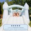 Bounceland Bouncy Castle Daydreamer Mist Bounce House, Pastel Bouncer with Slide, 12 ft L x 9 ft W x 7 ft H, UL Blower Included, Trendy Bouncer for Kids, Indoor and Outdoor Use view 4