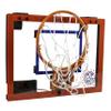 Pop-A-Shot Super Slam Over The Door Mini Basketball Hoop for Adults | 2 Included Basketballs and Pump | Built for Dunks | Breakaway Rim | Shatter Resistant Backboard | 17x12.5 Inches view 3