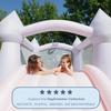 Bounceland Bouncy Castle Daydreamer Cotton Candy Bounce House, Pastel Bouncer with Slide, 12 ft L x 9 ft W x 7 ft H, UL Blower Included, Trendy Bouncer for Kids, Indoor and Outdoor Use view 4