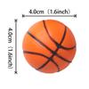 12 PCS Basketball Cupcake Toppers 3D Basketball Cupcake Topper Decorations for Sports Theme Baby Shower Kids Birthday Party Cake Decorations Supplies view 2