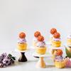 12 PCS Basketball Cupcake Toppers 3D Basketball Cupcake Topper Decorations for Sports Theme Baby Shower Kids Birthday Party Cake Decorations Supplies view 4