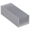 BROLEO Aluminum Heat Sink Resistant Cooling Fins for Electronic Chip for Power Board (with Thermal Conductive Adhesive), BROLEO91ny7e0z6h-12 view 4