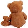 Yeqivo Big Teddy Bear Stuffed Animal Big Teddy Bear Mama with Baby Giant Teddy Bear Stuffed Animal Bear for Kids, Girlfriend on Mother's Day, Valentine's Day, Christmas(100CM,Brown) view 4