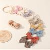 10PCS Doboi Baby Girls Headbands Hair Bows Nylon Linen Hairbands Handmade Hair Accessories for Newborn Infant Toddlers Little Girl and Kids view 4