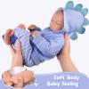ADFO Reborn Baby Dolls Girl Realistic, 20 inch Lifelike Realistic Girl Newborn Real Life Baby Girl Dolls Soft Vinyl and Cloth Body with Clothes and Toy Gift for Kids Age 3+ view 4
