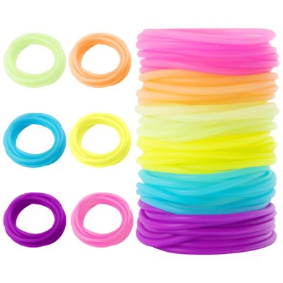 60 Jelly Bracelets 80's Adult Size - MAQIHAN Neon Gummy Bracelets for Women 80s Jelly Bangles Glow Silicone Bands Jewelry Wristband Rainbow Jellies Bangle Girls Boys Colored Accessories Party Favor