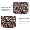 AMmao Baseball Pattern Toys Storage Bin with Cotton Rope Large Capacity Clothes Storage Baskets Laundry Hamper Holiday Ornament Box Organizer for Bedroom Bathroom Nursery view 3
