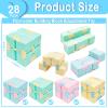 28 Pack Infinity Magic Toys for Kids, Hand Held Magic Sensory Stress Cube Toys- Anxiety Stress Relief Fidgeting Games for Teens Boys Girls Classroom Exchange Gifts Party Favors view 2