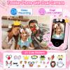 Kids Smart Phone for Girls Toys, Gifts for 3-10 Year Old Girl Boy Christmas Birthday Kids Toys, 2.8" Touchscreen Toddler Learning Cell Toy Phone with Dual Camera, Game, Music Player, 8GB Card Pink view 3