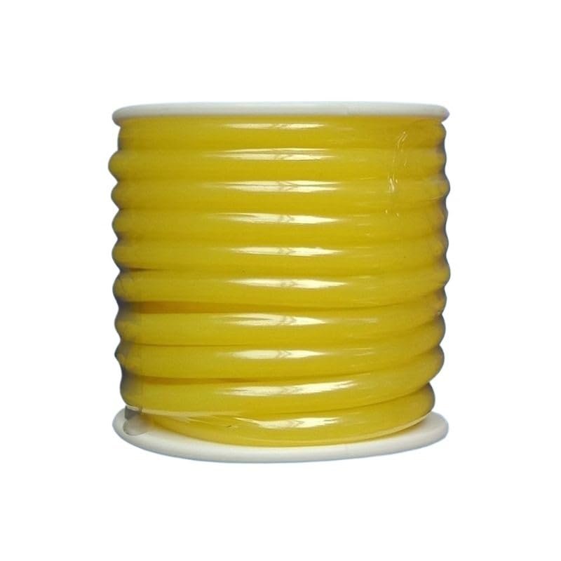 BrewJa 1 Roll 5 Meters Silicon RC Nitro Fuel Line for RC Accessories (Color : Yellow)
