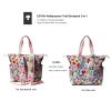 ESVAN Diaper Tote Bag Backpack 2 in 1 for Women Multifunctional Large Capacity with Insulated Pockets Travel view 3