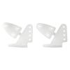 BrewJa 10 Pcs Nylon Pin Horn/Zip Horns Without Screws 3 Hole/4 Hole RC Airplanes Parts Electric Planes Foam Model Accessories (Color : 10 pcs 16x28.5) view 2