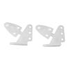 BrewJa 10 Pcs Nylon Pin Horn/Zip Horns Without Screws 3 Hole/4 Hole RC Airplanes Parts Electric Planes Foam Model Accessories (Color : 10 pcs 16x28.5) view 3