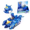 Super Wings Jerome Spinning Battling Tops & Cars Toys, Blue Car Toys Little People Race Toy Cars for Kids Age 3+ Boys, Best Gifts for Kids Boys Girls view 1