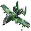 COBI Armed Forces A-10 Thunderbolt II Warthog Aircraft view 3