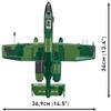 COBI Armed Forces A-10 Thunderbolt II Warthog Aircraft view 4