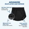 AQX Cloth Diaper Covers for Adult, Reusable Waterproof Underwear for Incontinence, Leakproof High Waist Plastic Pants 4Pcs (Black&White, L) view 4