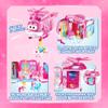 Super Wings Dizzy Rescue Helicopter Hospital PlaysetsAirplane Pet Care Play Sets Doctor Kit for Kids 3-5, 20+ Accessories Pretend Dr Kit for Toddlers, Gifts for Girls Boys 3-7 Years Old view 3