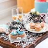 12Pcs Sagittarius Cake Topper, Big Sagittarius Energy/Sagittarius Season, 12 Constellation December November Birthday Cupcake Decoration, Horoscope Astrology Birthday Party Supplies, Black Glitter view 3