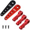 5Pack ShareGoo 25T Metal Servo Horn Extension Long RC Steering Arm Compatible with Futaba Savox Power HD HSP Himoto MG995 MG996 Servos Motor view 1