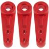 5Pack ShareGoo 25T Metal Servo Horn Extension Long RC Steering Arm Compatible with Futaba Savox Power HD HSP Himoto MG995 MG996 Servos Motor view 2