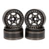 AMK 1.9 Beadlock Wheels 4pcs 958g Brass Heavy 1.9 Wheels for 1/10 RC Crawler TRX4 Capra SCX10 D90 VS4-10 Gen8 CC01 TRX4 Upgrades Accessories view 1