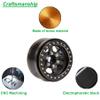 AMK 1.9 Beadlock Wheels 4pcs 958g Brass Heavy 1.9 Wheels for 1/10 RC Crawler TRX4 Capra SCX10 D90 VS4-10 Gen8 CC01 TRX4 Upgrades Accessories view 2