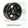 AMK 1.9 Beadlock Wheels 4pcs 958g Brass Heavy 1.9 Wheels for 1/10 RC Crawler TRX4 Capra SCX10 D90 VS4-10 Gen8 CC01 TRX4 Upgrades Accessories view 4