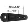 5Pack ShareGoo 25T Metal Servo Horn Extension Long RC Steering Arm Compatible with Futaba Savox Power HD HSP Himoto MG995 MG996 Servos Motor view 2