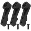 5Pack ShareGoo 25T Metal Servo Horn Extension Long RC Steering Arm Compatible with Futaba Savox Power HD HSP Himoto MG995 MG996 Servos Motor view 3