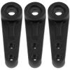 5Pack ShareGoo 25T Metal Servo Horn Extension Long RC Steering Arm Compatible with Futaba Savox Power HD HSP Himoto MG995 MG996 Servos Motor view 4