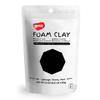 BOHS Black Foam Clay - Squishy,Soft, Air Dry -for School Project,Cosplay,Fake Bake, Slime Supplies-100 Grams view 1