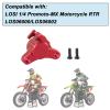 XSYGO Upgrades Aluminum Rear Caliper for LOSI 1/4 Promoto-MX Motorcycle RTR Replace Parts (Replace Part Los264000) (Red) view 3