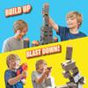 Blaster Blocks: Robot Pack - Buildable & Destroyable Targets for Nerf Guns - for Kids Aged 6+ - Extreme Target Game & Challenge - Fun Shooting Practice Accessories for Dart Ball Gel Ammo view 2