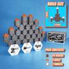 Blaster Blocks: Spaceship Pack - Buildable & Destroyable Targets for Nerf Guns - for Kids Aged 6+ - Extreme Target Game & Challenge - Fun Shooting Practice Accessories for Dart Ball Gel Ammo view 4