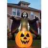 Fun World - Scream Pumpkin Inflatable Au view 1