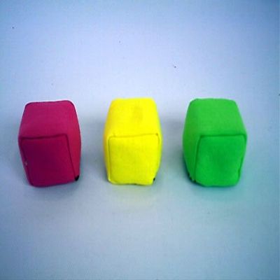 2 x 2 x 2 Inch Cube Beanbags - Set of 3