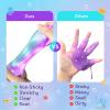 36 Pack Mermaid Slime Kit Party Favors for Kids Slime Cup Bulk DIY Stress Relief Putty Toy Christmas Holiday Birthday Goodie Bag Stuffer Classroom Reward for Girls Boys Stretchy Non-Sticky view 4