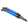 ZEZEFUFU Blue Drive Shafts+Wheel Hub Adaptor+Nuts+Pins for ECX 2WD Series Ruckus Axe Brutus Parts view 2