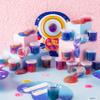 JOYIN 30 PCS Valentine Day Gift Cards with Galaxy Slime Stress Relief Fidget Toy for Kids Party Favor, Classroom Exchange Prizes, Valentines Party Favors, Greeting Cards view 3