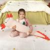 MaoGoLan Giant Axolotl Plush Toy Stuffed Animal, Huge Axolotl Body Pillow for Kids Girl Boy, Big Salamander Plush Glow in The Dark, Birthday Valentine Christmas Party Gifts Pink view 4