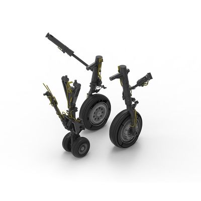 SSMODEL MRY-SFW LY72707 1/72 Model Upgrade Parts Mirage 2000C/B/D/N Landing Gear for Kinetic