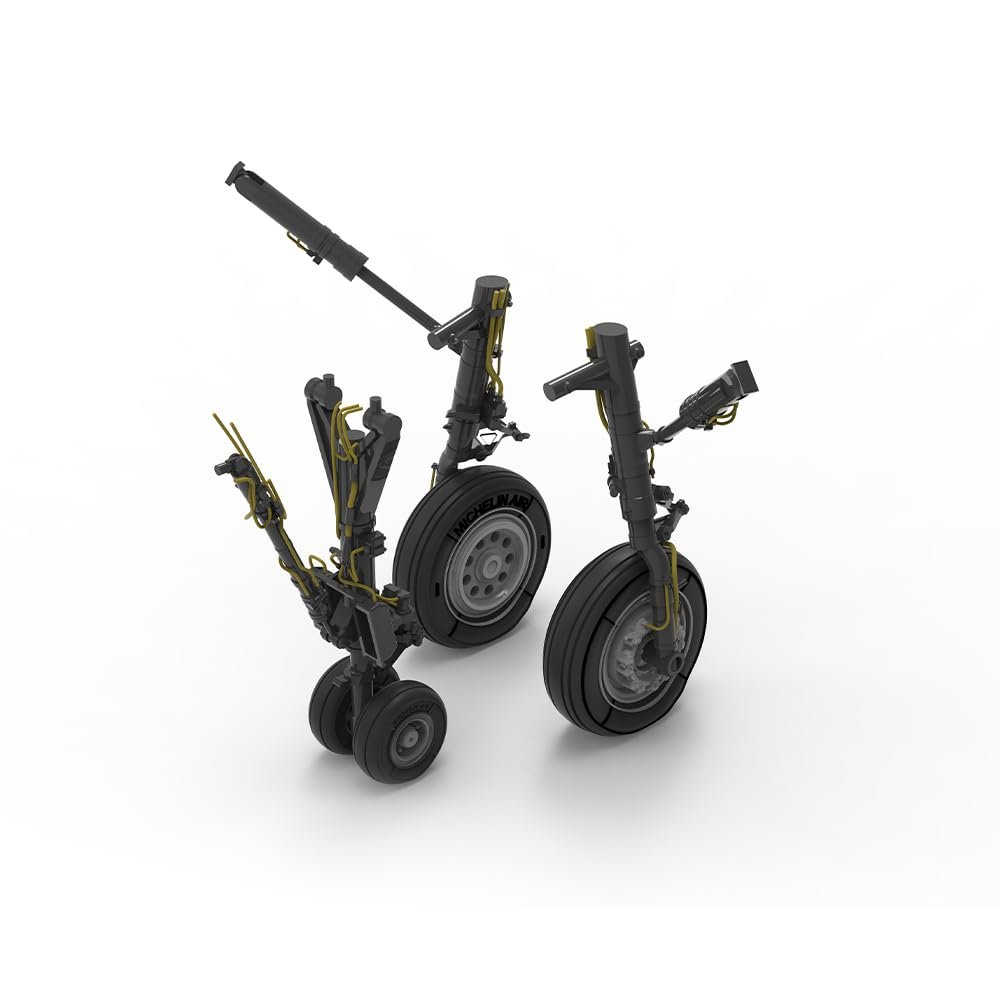 SSMODEL MRY-SFW LY72707 1/72 Model Upgrade Parts Mirage 2000C/B/D/N Landing Gear for Kinetic