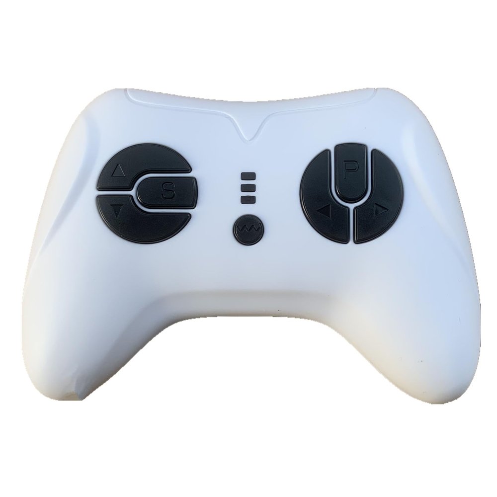 2.4G Bluetooth Remote Control Transmitter Children's Electric Riding Toy Car Replacement Parts White Remote Control JR1839