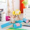 6 in 1 Soft Climb and Crawl Foam Playset, Play Equipment Climb and Crawl Playground, Foam Climbing Blocks for Preschools, Toddlers, Kids Crawling and Climbing Indoor Active Play Structure view 2