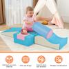 6 in 1 Soft Climb and Crawl Foam Playset, Play Equipment Climb and Crawl Playground, Foam Climbing Blocks for Preschools, Toddlers, Kids Crawling and Climbing Indoor Active Play Structure view 3