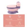 Baby Toilet, Baby Potty, Potty Training Toilet, Emulational Large Size Universal Detachable Removable Potty Pot Toddler Potty Chair for Toddler Infant Baby Kids(Pink Purple) view 2
