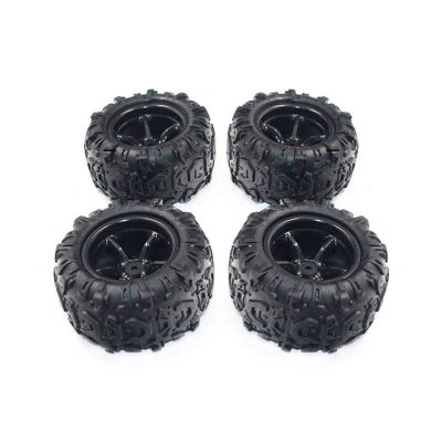 4PCS PX 9300-21 Rubber Tire RC Racing Car Tires 9300&9302 1/18 Scale On Road Wheel Rim Fit for RC Car Modification Accessories