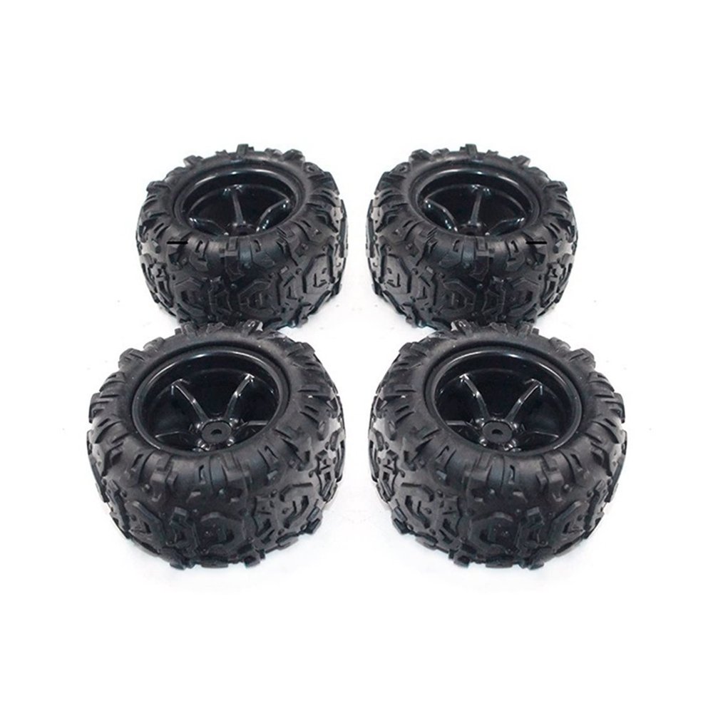4PCS PX 9300-21 Rubber Tire RC Racing Car Tires 9300&9302 1/18 Scale On Road Wheel Rim Fit for RC Car Modification Accessories